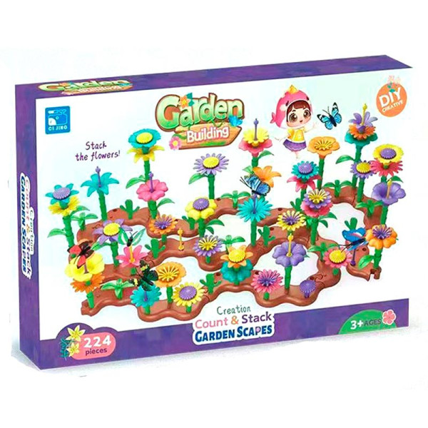 Конструктор - квіти 224 деталей CJ-2024 Конструктор - квіти 224 деталей CJ-2024