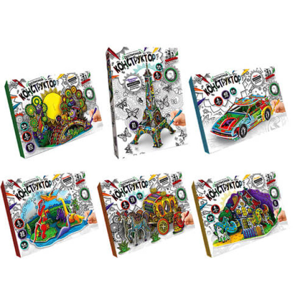 Розписний конструктор 3DK-01-010203040506
