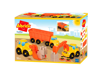 Конструктор "Швидкісне авто. Будівництво" з транспортом 36 ел 003346