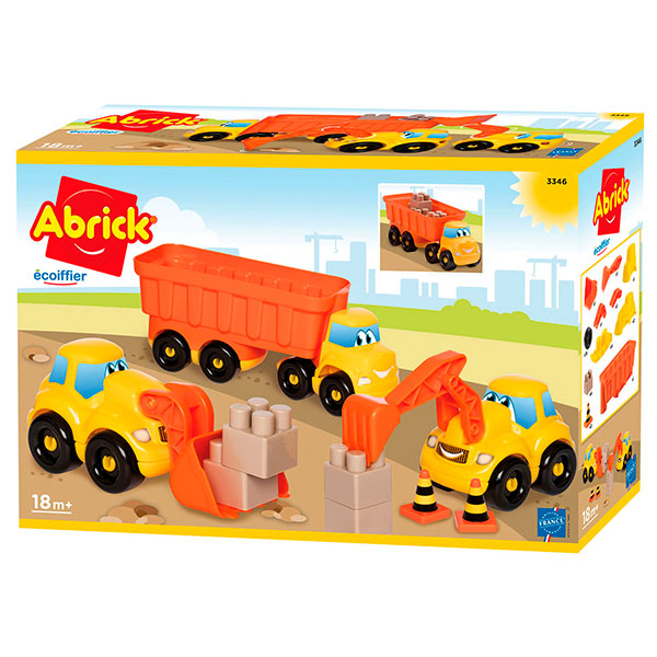 Конструктор "Швидкісне авто. Будівництво" з транспортом 36 ел 003346