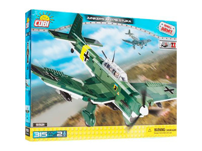 Конструктор СОВІ. Друга світова війна. Літак Юнкерс Ю-87 315 деталей СОВІ-5521