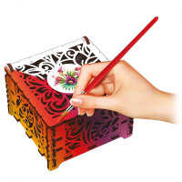 Конструктор Mr.Playwood Скринька "Чарівна квітка" механічна дерев'яна 10801 Конструктор Mr.Playwood Скринька "Чарівна квітка" механічна дерев'яна 10801