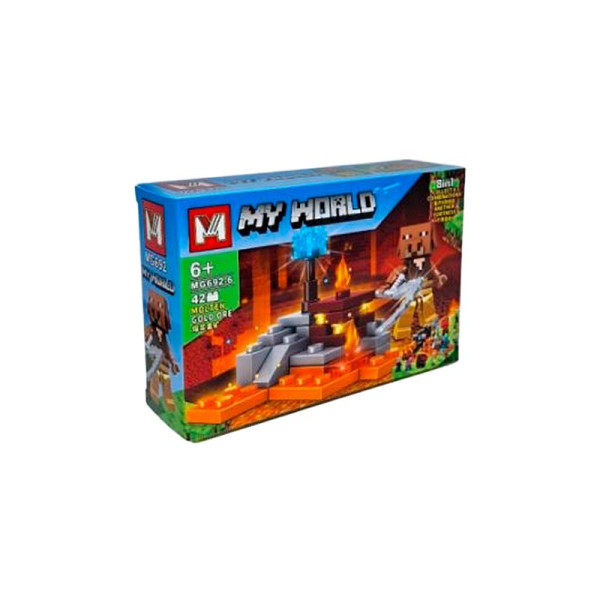 Конструктор My World незер блоковий пластиковий MG692_series6 Конструктор My World незер блоковий пластиковий MG692_series6