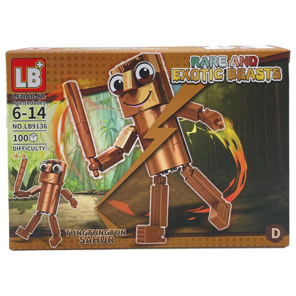 Конструктор БРЕЙНРОТ герої LB9136_seriesD