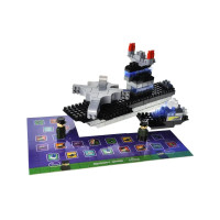 Конструктор qbee "Block&Steps: Морська Місія" 124 деталей блочний QB300-205