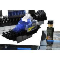 Конструктор qbee "Block&Steps: Морська Місія" 124 деталей блочний QB300-205