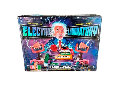 Електронний конструктор Danko toys "Electro Laboratory. Radio+Piano" для ді ELab-01-03