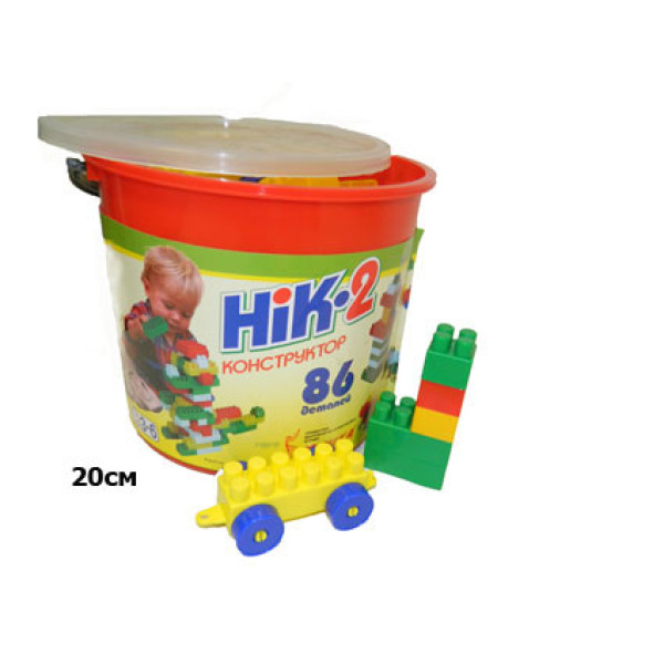 Конструктор "НІК-2" (103 деталі) Юника 70248