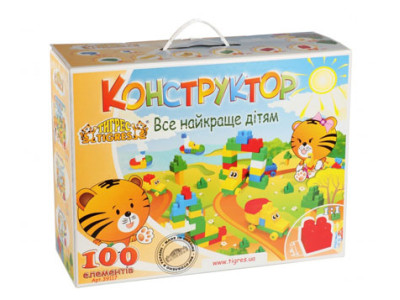 Конструктор Люкс (100 елементів) Т39117 Конструктор Люкс (100 елементів) Т39117
