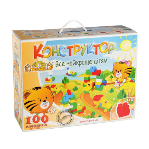 Конструктор Люкс (100 елементів) Т39117 Конструктор Люкс (100 елементів) Т39117