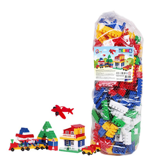 Конструктор ТехноК №6 блоковий 390 елементів 0540