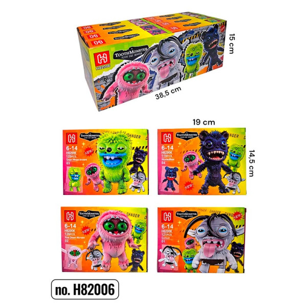 Конструктор FUGGLER блоковий H82006 Конструктор FUGGLER блоковий H82006