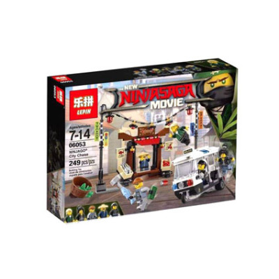 Конструктор LEPIN NINJA MOVIE 06053 (32шт) 249дет в собр.кор. 06053