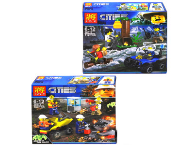 Конструктор CITIES 107 деталей 28015 Конструктор CITIES 107 деталей 28015