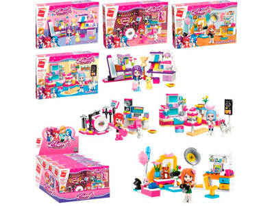 Конструктор 121-130 деталей 4 види в коробці 4102 Конструктор 121-130 деталей 4 види в коробці 4102