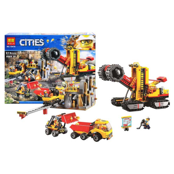 Конструктор "CITIES" "Зона гірських експертів" 919дет. р.50*395*9см. 10876 Конструктор "CITIES" "Зона гірських експертів" 919дет. р.50*395*9см. 10876