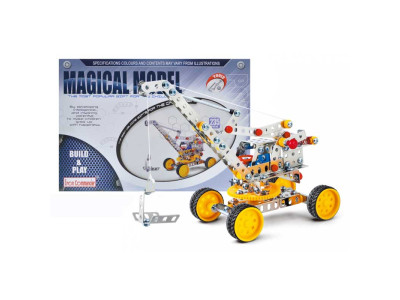 Конструктор металевий "Кран" 235дет. р.345*24*45см. 816B-128