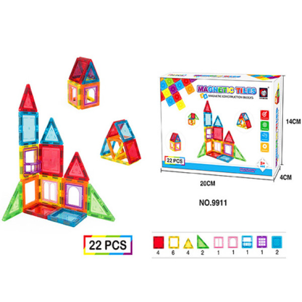 Конструктор Магнітний Будиночок 9911