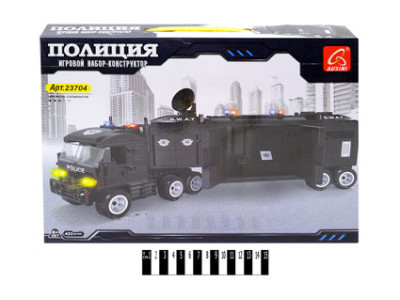 Конструктор "Поліцейська техніка" 423дет. р.41*305*6 см 23704 Конструктор "Поліцейська техніка" 423дет. р.41*305*6 см 23704