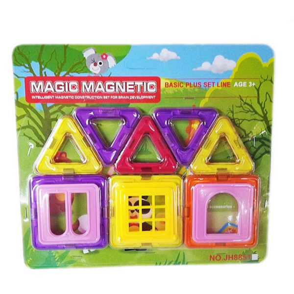 Конструктор магнітний MAGIC MAGNETIC 8 елементів JH8851D