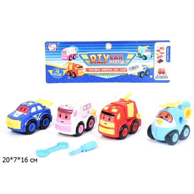 Конструктор Robocar POLI з викруткою інерційний 9922 Конструктор Robocar POLI з викруткою інерційний 9922