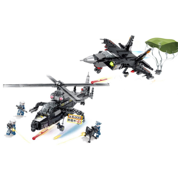 Конструктор "Повітряна техніка" 244+393 деталей 8408984091
