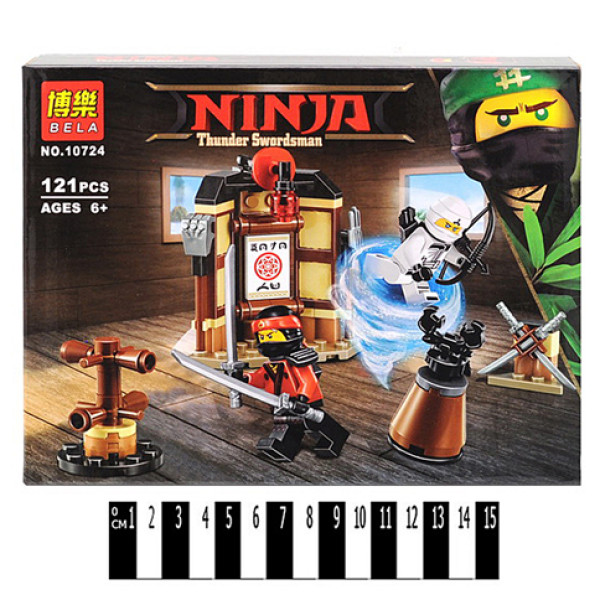 Конструктор NINJA MOVIE (121 деталь) 10724 Конструктор NINJA MOVIE (121 деталь) 10724