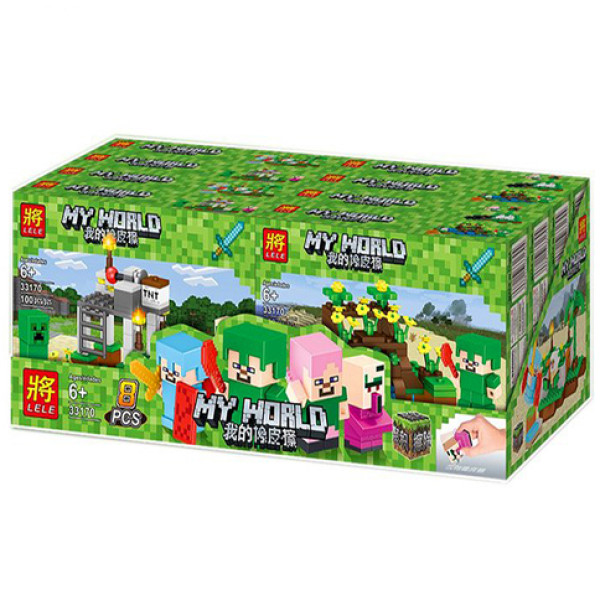 Конструктор 100 дет. (фігурки гумові із запахом) 33170