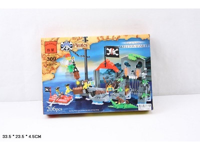 Конструктор Бухта Піратів Brick 309 Конструктор Бухта Піратів Brick 309