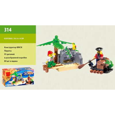 Конструктор На острівці Brick 314