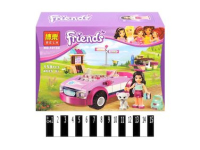 Brick Friends Кабріолет Стефанії 10154