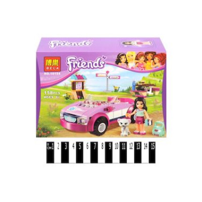 Brick Friends Кабріолет Стефанії 10154