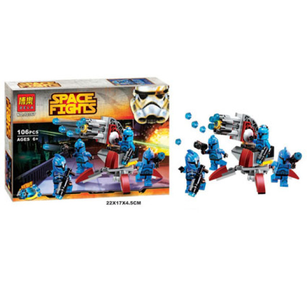 Конструктор BELA SPACE FIGHTS 106 деталей 10367