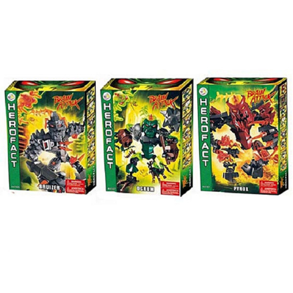 Конструктор HERO 3 види 44101/5/7 Конструктор HERO 3 види 44101/5/7