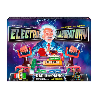 Електронний конструктор "Electro Laboratory. Radio+Piano ELab-01-03
