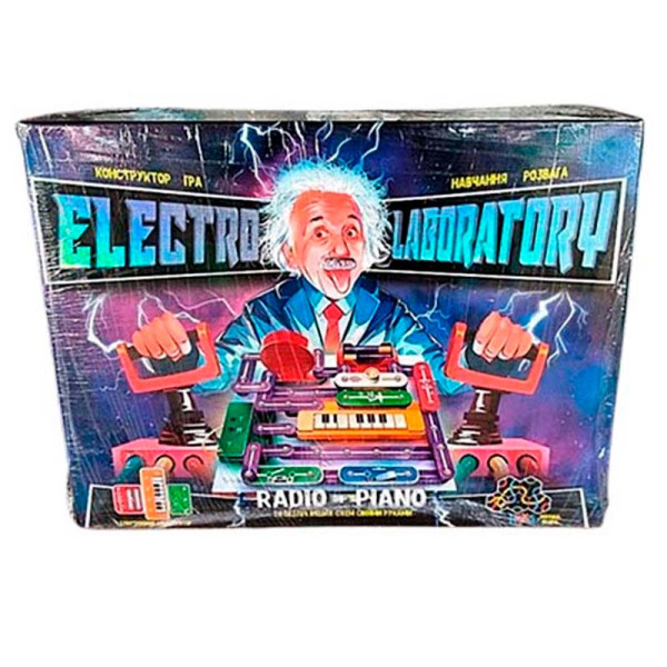 Електронний конструктор Danko toys "Electro Laboratory. Radio+Piano" для ді ELab-01-03