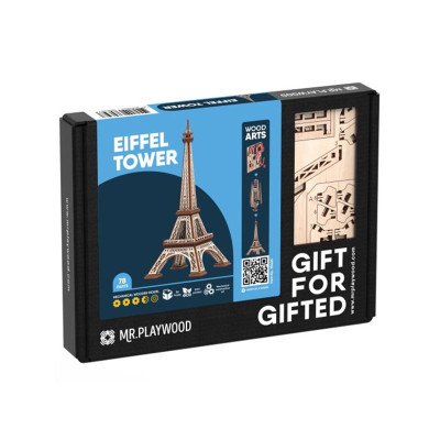 Конструктор Mr.Playwood Ейфелева вежа механічний деревяний 10406