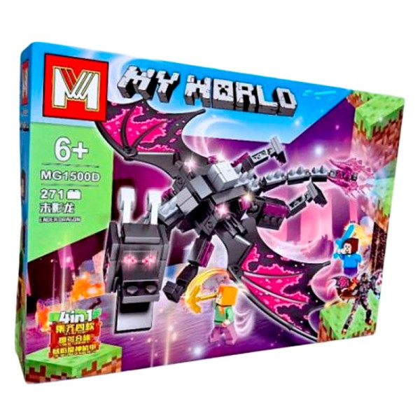 Конструктор My World блоковий пластиковий MG1500_seriesD