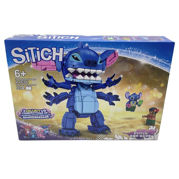 Конструктор Стіч блоковий 2103_seriesC Конструктор Стіч блоковий 2103_seriesC