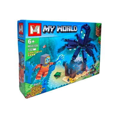 Конструктор My World блоковий пластиковий MG832_seriesB
