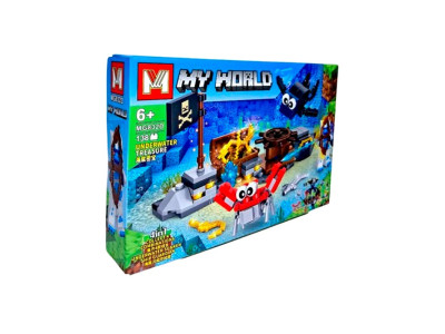 Конструктор My World блоковий пластиковий MG832_seriesD
