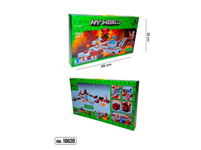 Конструктор блоковий My World пластиковий 10620A Конструктор блоковий My World пластиковий 10620A