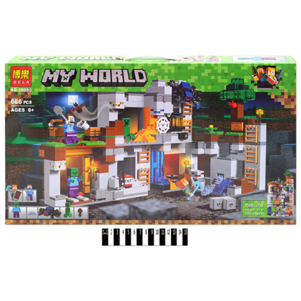 Конструктор "MINECRAFT" Пригоди в шахті 10990 Конструктор "MINECRAFT" Пригоди в шахті 10990