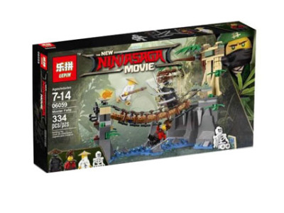 Конструктор LEPIN NINJA MOVIE 334 деталі 06059