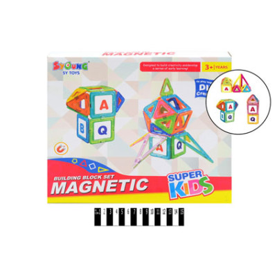 Магнітний конструктор 22 деталі 6023 Магнітний конструктор 22 деталі 6023