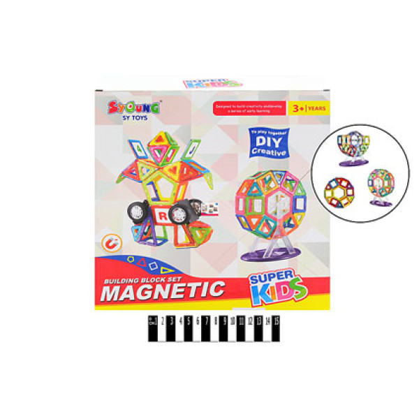 Дитячий Конструктор магнітний (46 дет.) 6009 Дитячий Конструктор магнітний (46 дет.) 6009