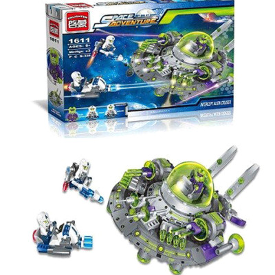 Конструктор "BRICK" (космос транспорт фігурки) 1611 Конструктор "BRICK" (космос транспорт фігурки) 1611