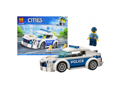 Конструктор "CITIES" "Автомобіль поліцейського патруля" 11206