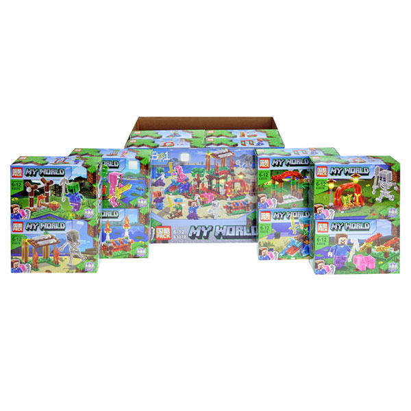 Конструктор "MINECRAFT" у блоці 16шт 63078