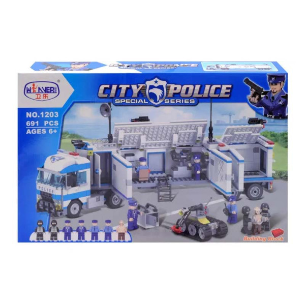 Конструктор "Місто" 691 подітий. 1203 Конструктор "Місто" 691 подітий. 1203